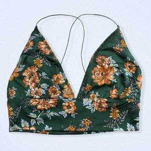 NWOT FREE PEOPLE Alston Floral Bralette